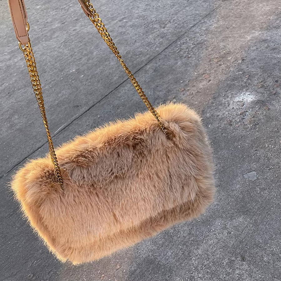 Sac à Dos en Peluche pour Femmes | Fini Doux et Haute Capacité