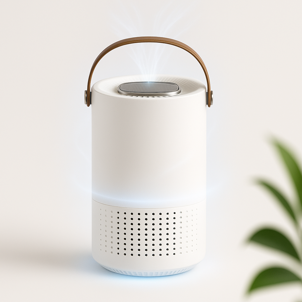 Purificateur d'air HEPA Portable | Filtration en 3 Étapes et Ioniseur