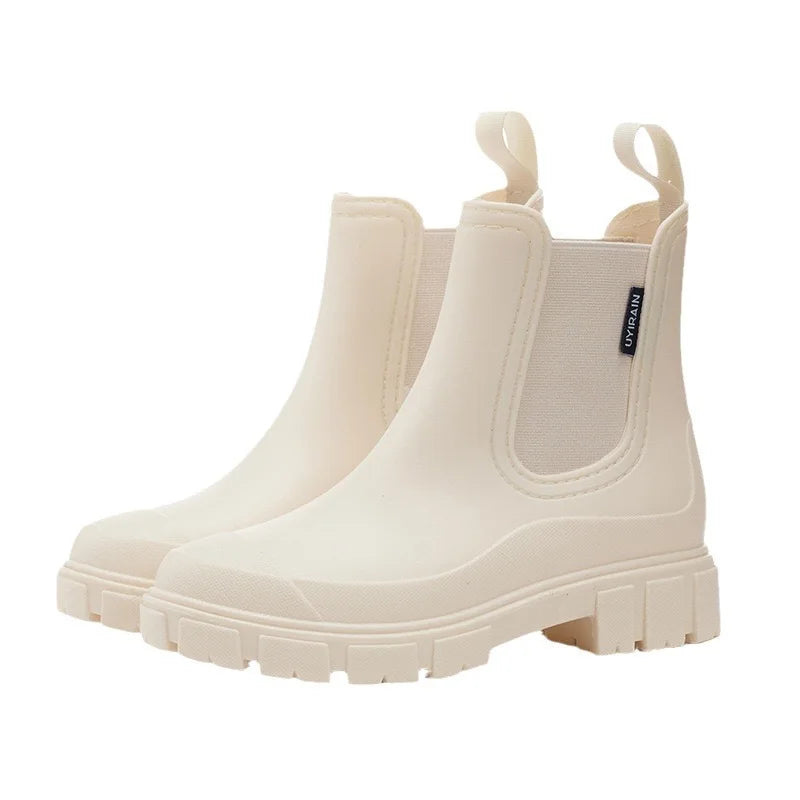 Bottes de Pluie Chelsea Femme | Design Élégant et Imperméable