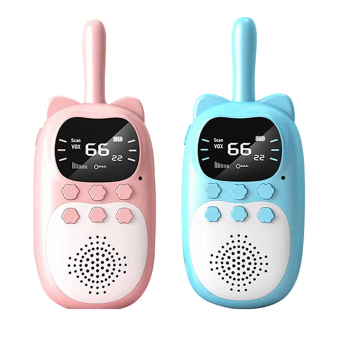 Talkies-walkies Rechargeables pour Enfants | Portée de 3 km et Design Durable