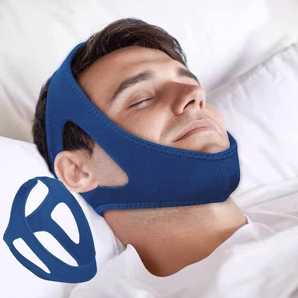 Bandeau Anti-Ronflement Confortable | Sommeil Réparateur et Silencieux