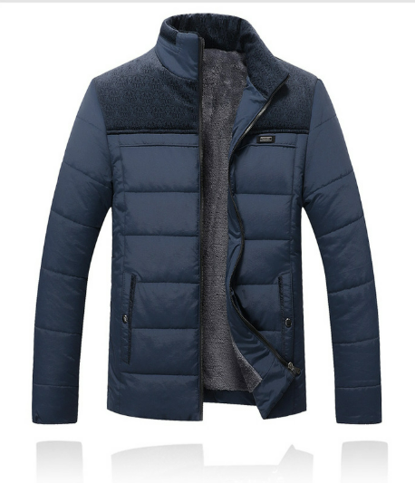 Manteau d'hiver pour Hommes | Col Montant et Design Coupe-Vent