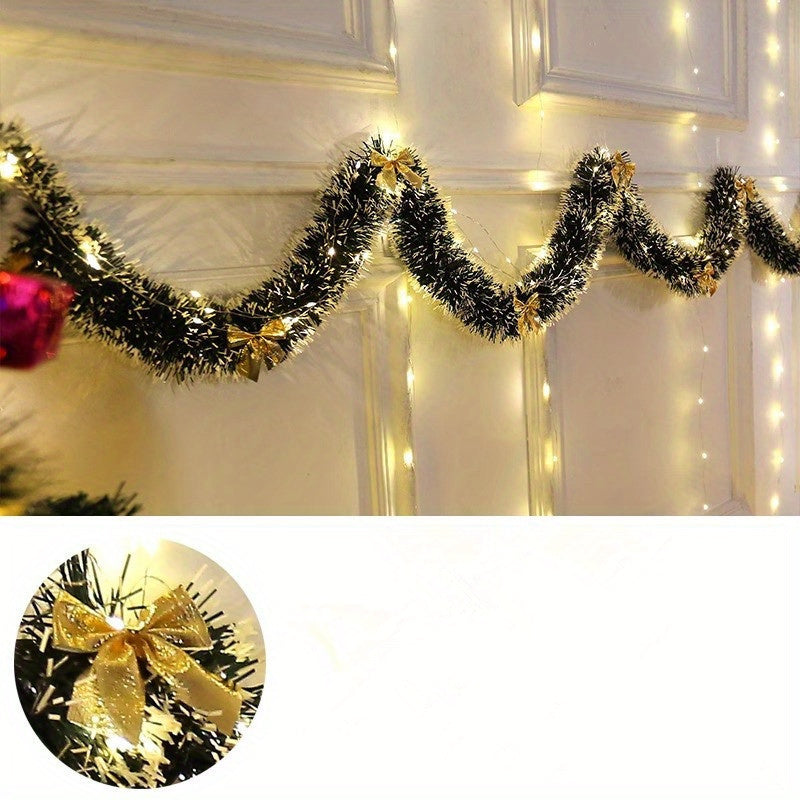 Guirlandes Lumineuses LED de Noël | Ensemble de 2 Pièces pour Intérieur et Extérieur