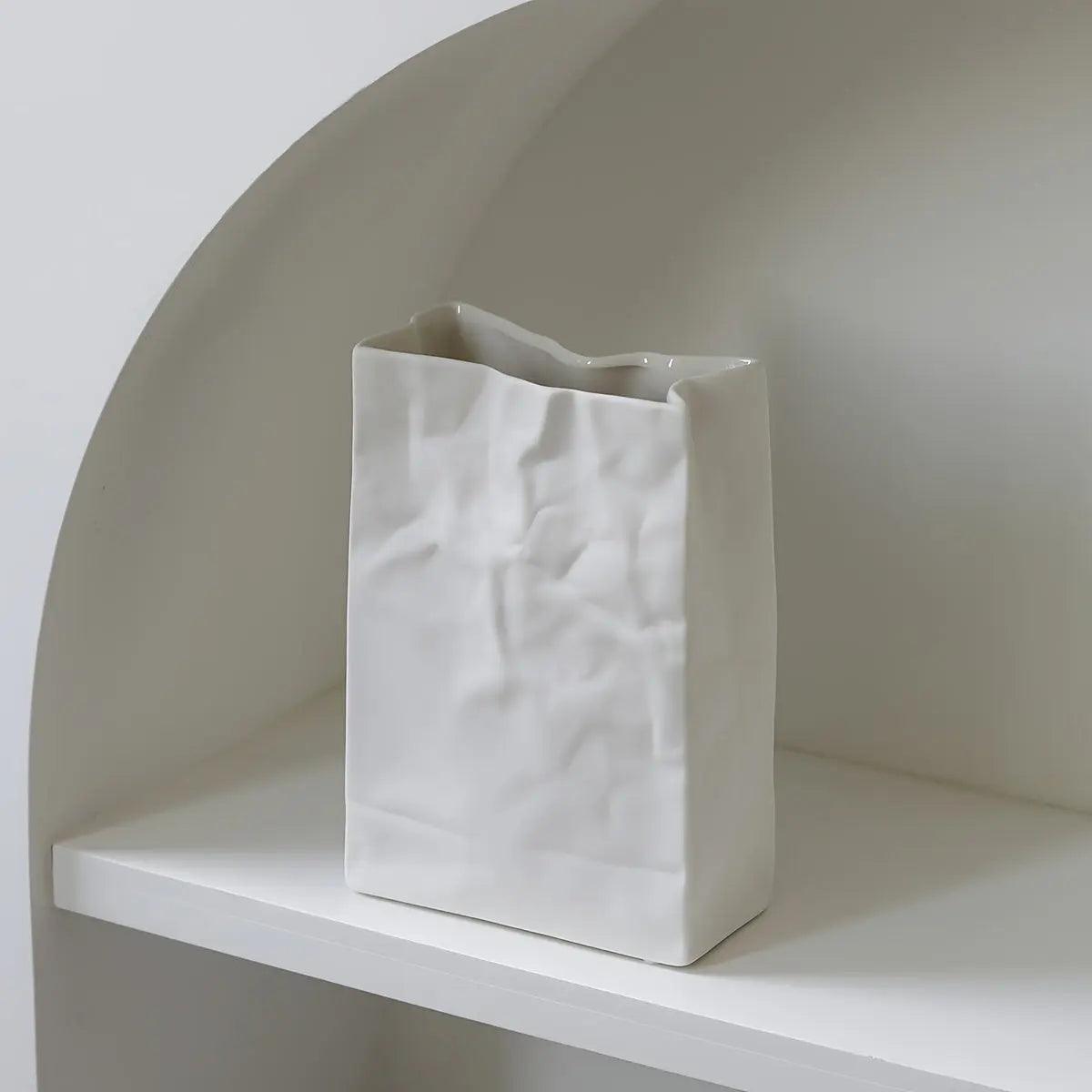 Vase en Céramique Artistique | Design Ludique et Moderne pour Intérieur