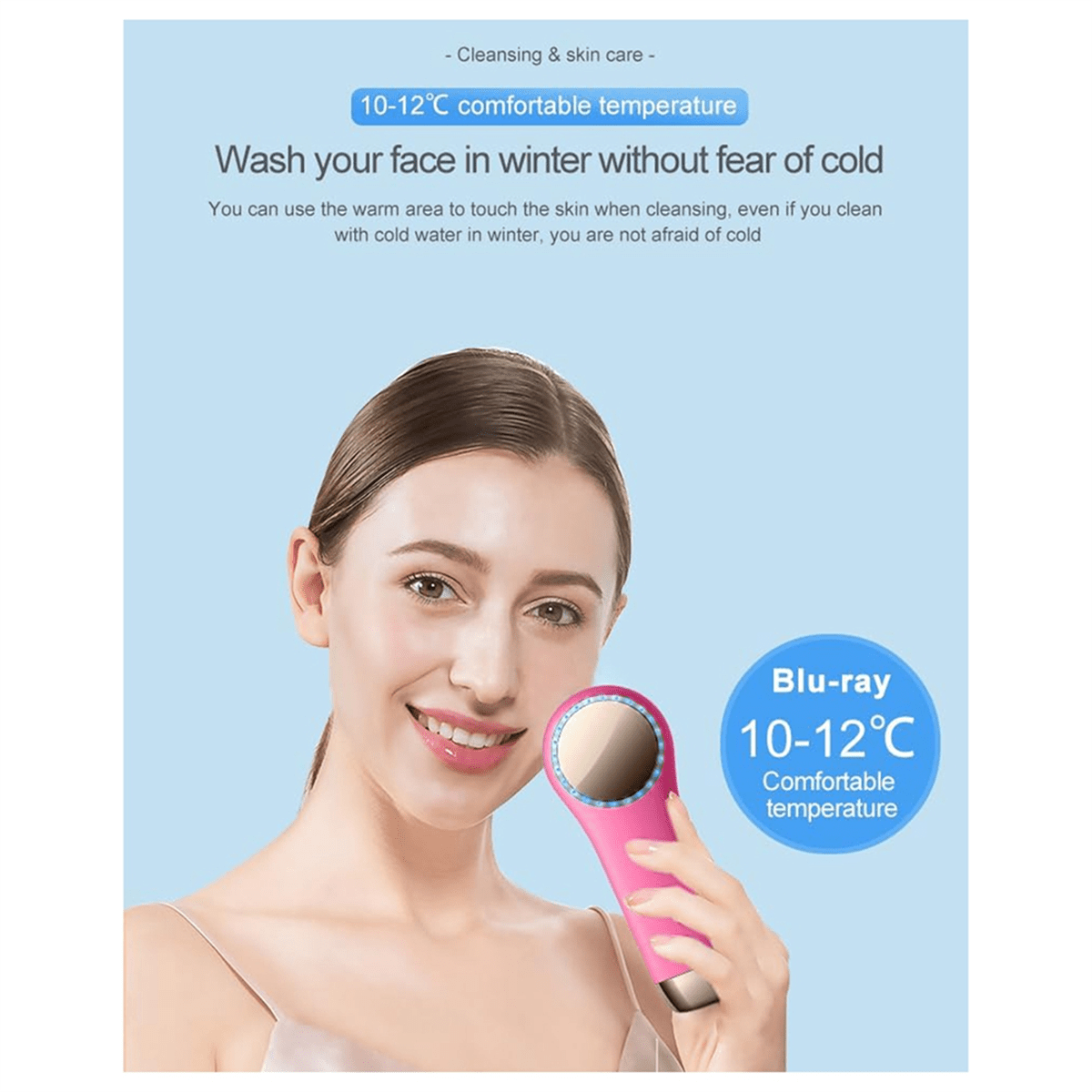 Brosse de Nettoyage Facial Sonic | Éclat et Fraîcheur Instantanés