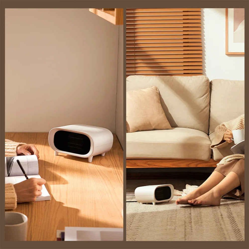 Chauffage d'appoint Électrique Portable | Chaleur Rapide et Silencieuse pour Intérieur