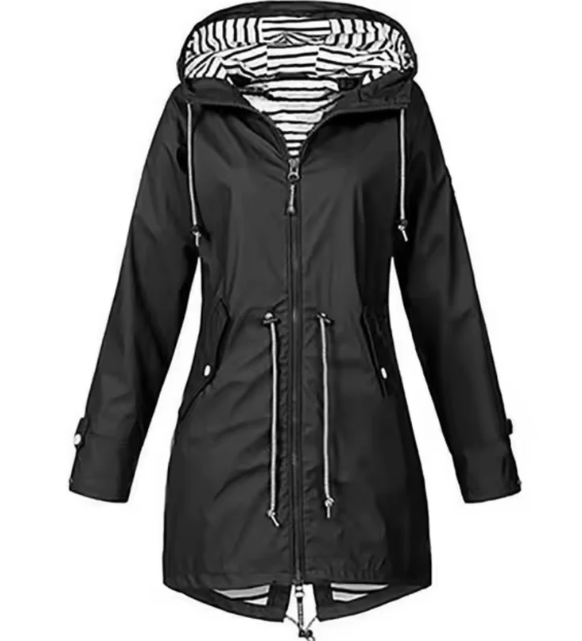 Veste Mi-Longue Légère pour Femmes | Taille Ajustable, Élégante et Respirante