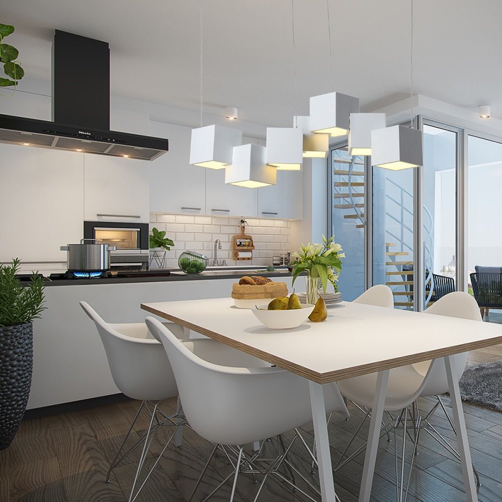 Lampe Suspendue LED Moderne | Éclairage Économe et Design Élégant