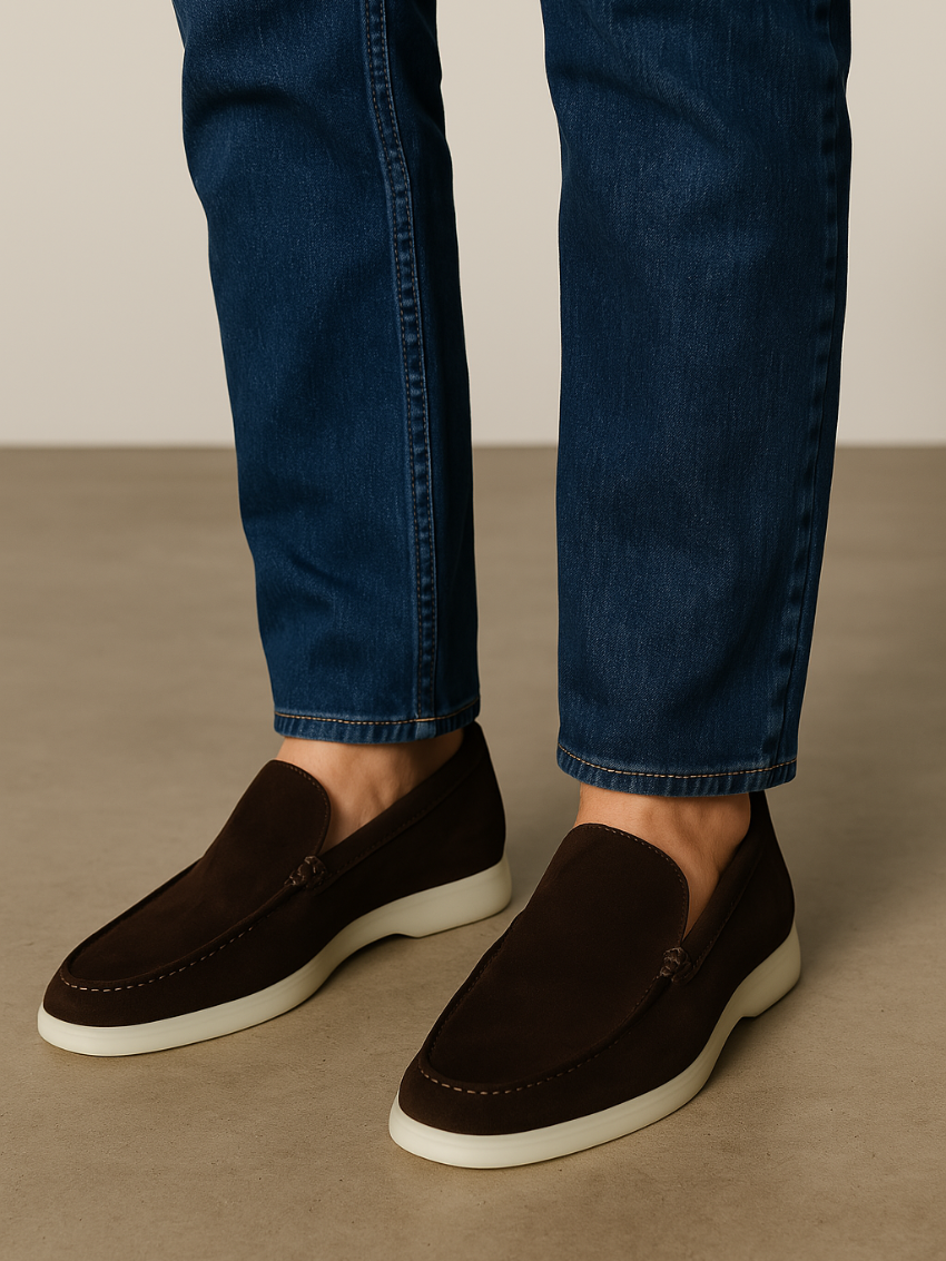 Mocassins en Suède pour Homme | Confort et Élégance Décontractée