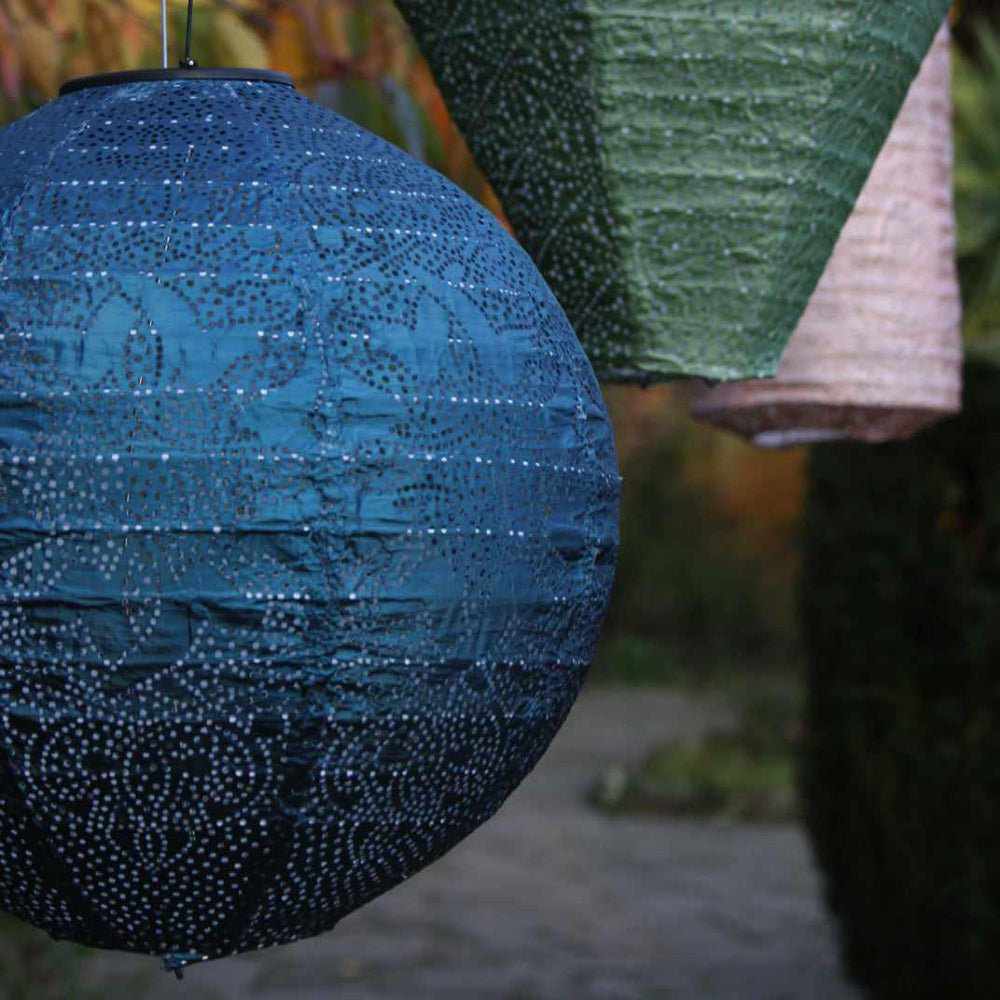 Lampe Solaire Globe Décorative | Design Marrakeck et Résistante aux Intempéries