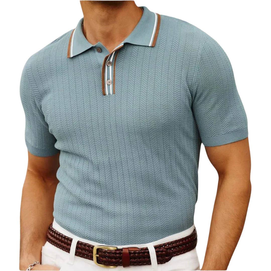 Polo en maille pour homme