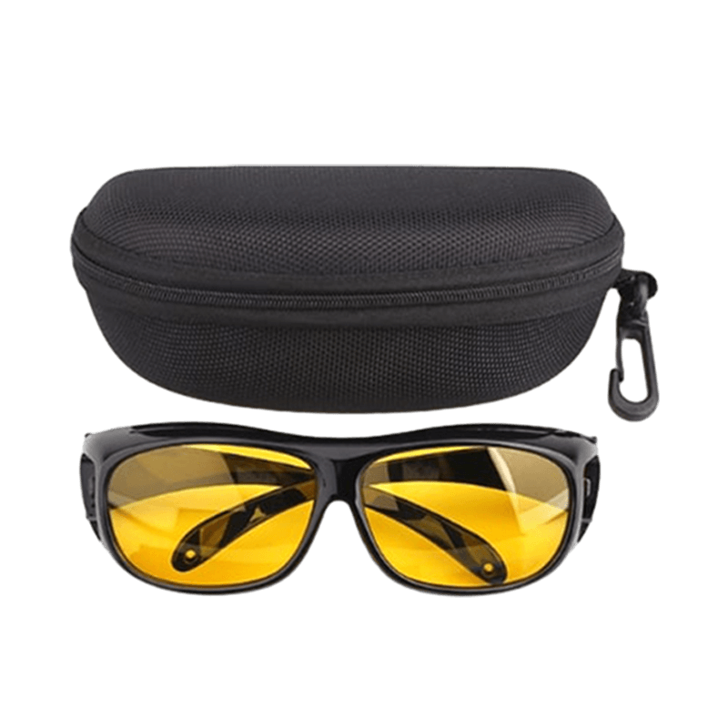 Lunettes De Conduite Nocturne Anti-Éblouissement Avec Technologie GlareCut Pour Sécurité Maximale
