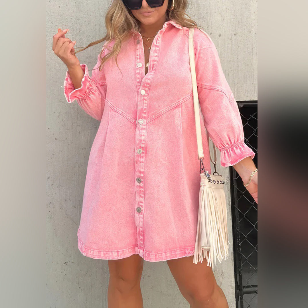 Robe Mini en Jean pour Femme | Style Décontracté et Confort Optimal