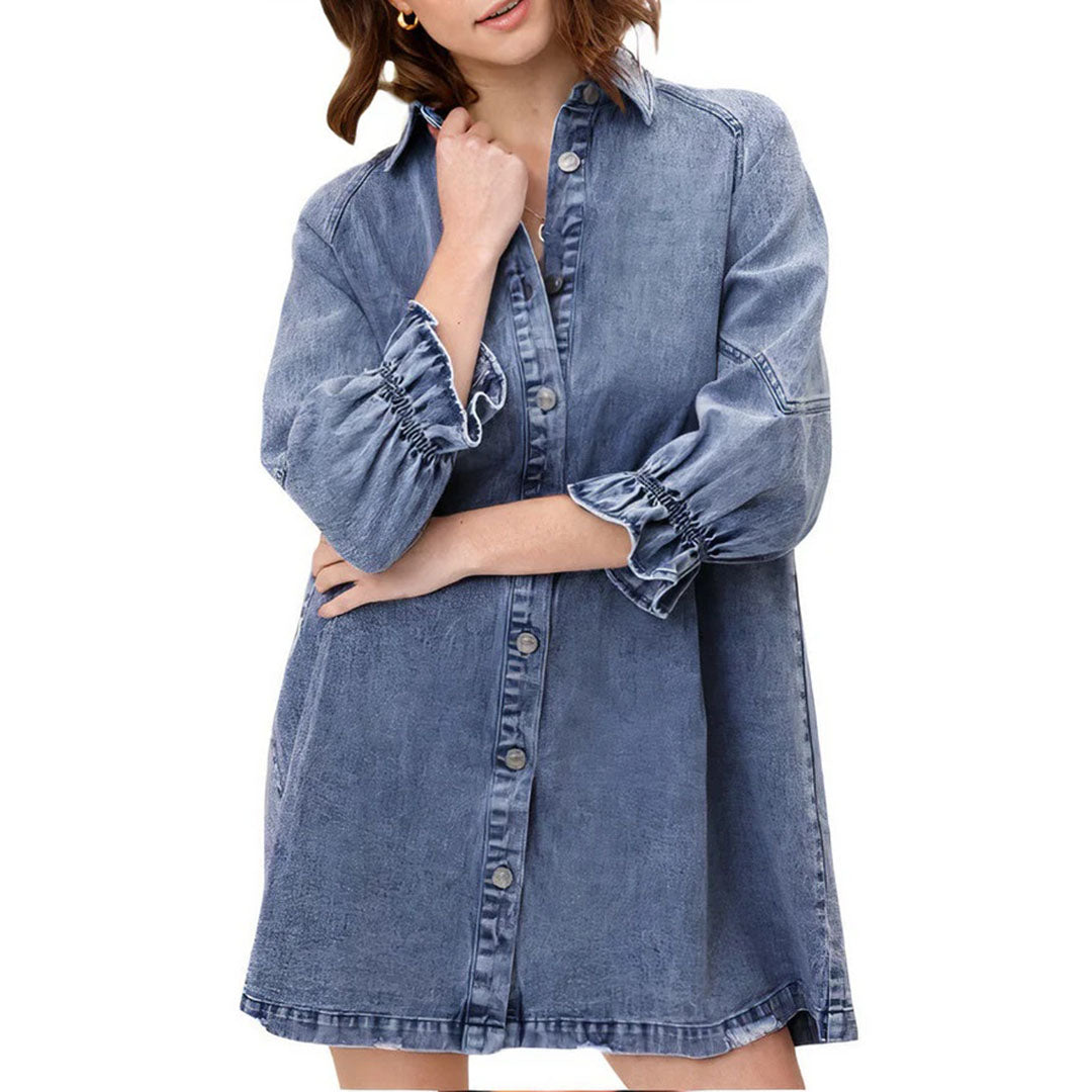 Robe Mini en Jean pour Femme | Style Décontracté et Confort Optimal