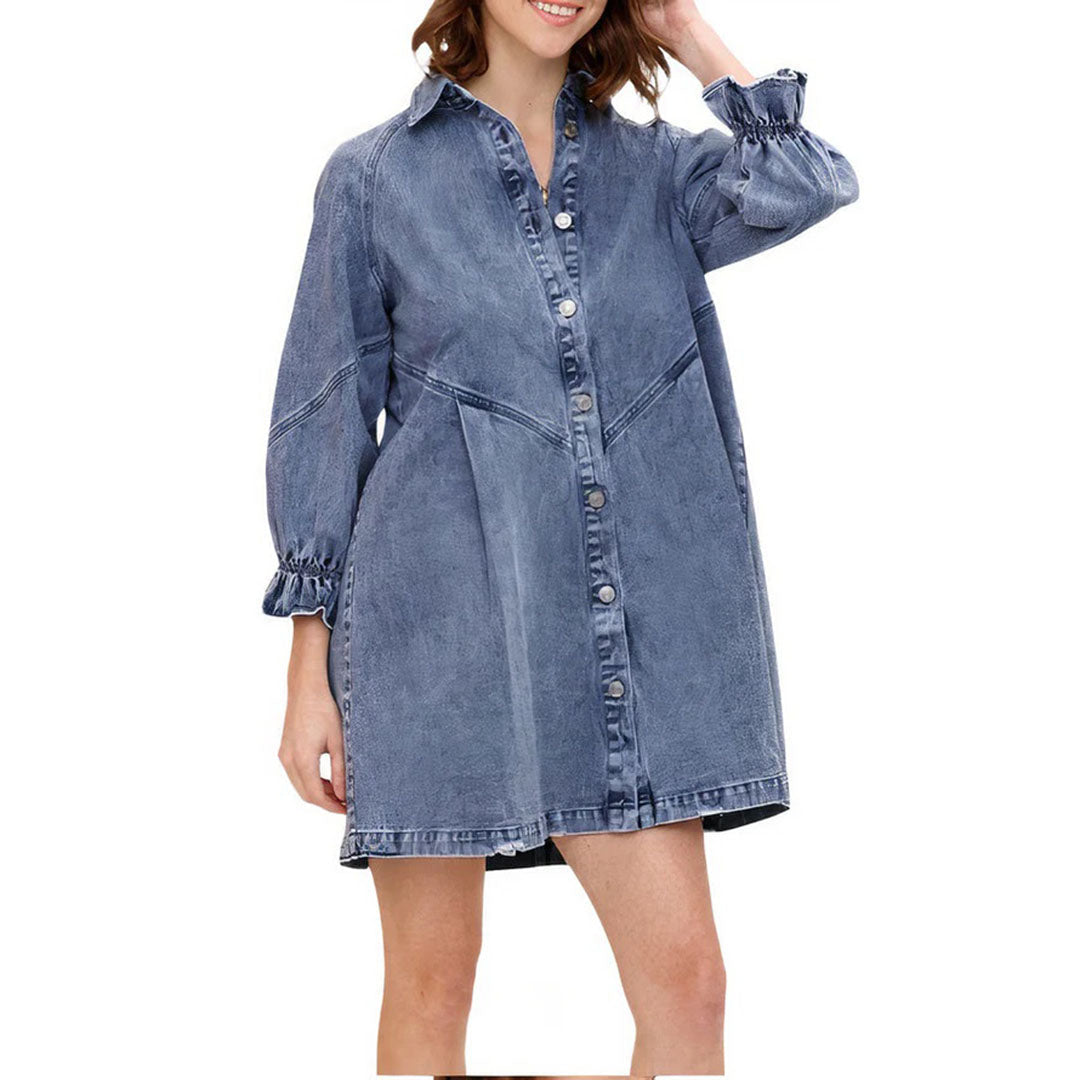 Robe Mini en Jean pour Femme | Style Décontracté et Confort Optimal