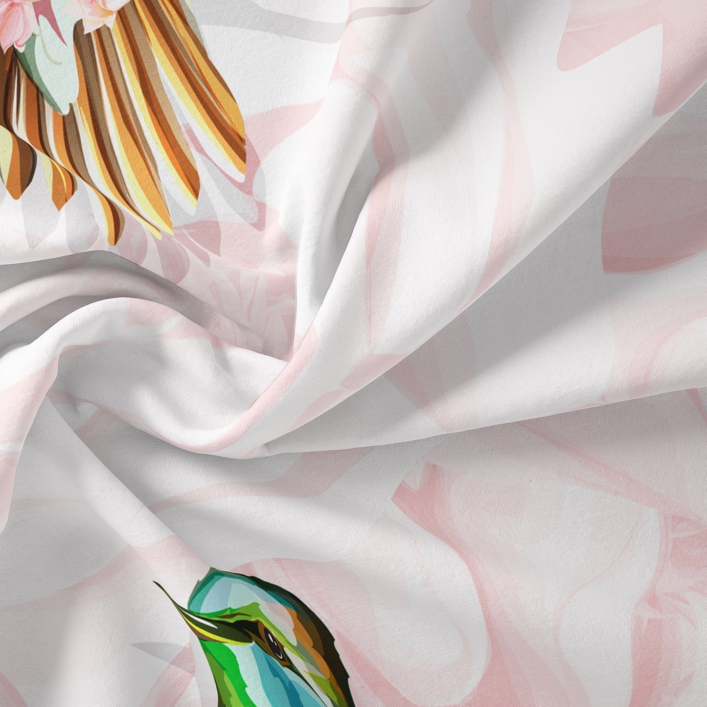 Linge de Lit Floral et Oiseau | Élégance et Confort Exceptionnels