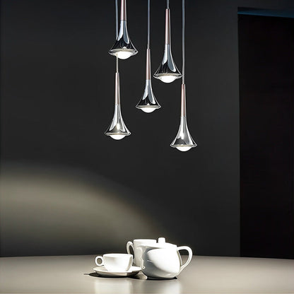 Pendentif LED en Goutte d'Eau | Éclairage Économe et Élégant pour Escaliers