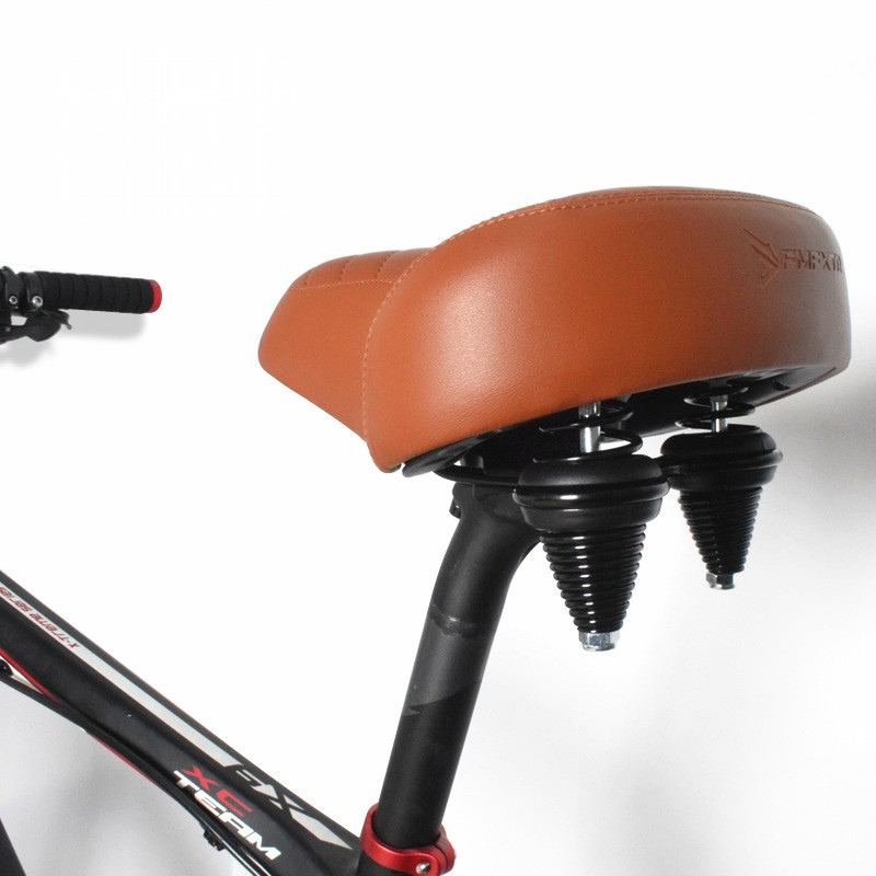 Selle de Vélo Ergonomique Confortable | Design Surdimensionné avec Absorption des Chocs