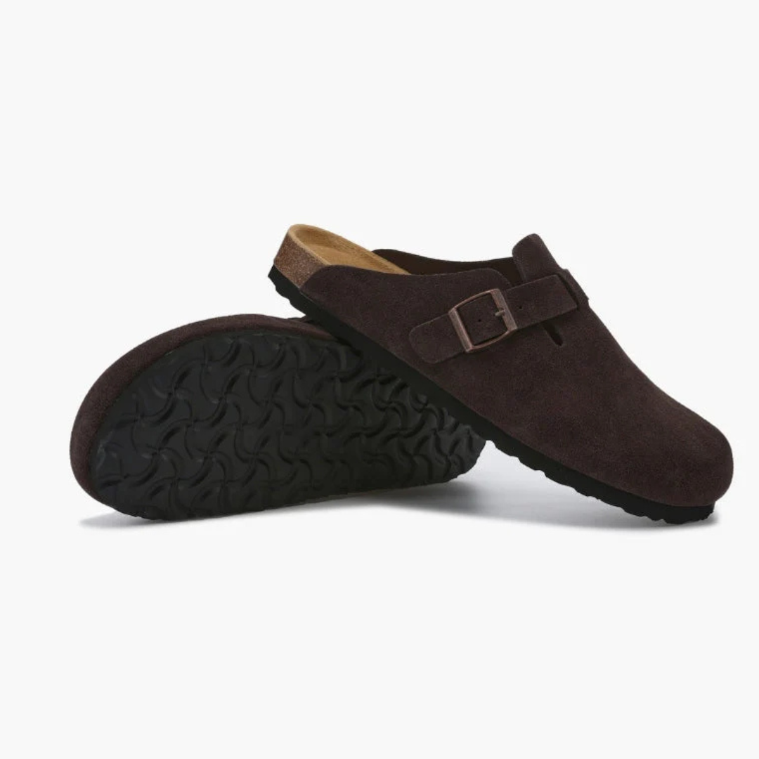 Sabots en daim Old Money