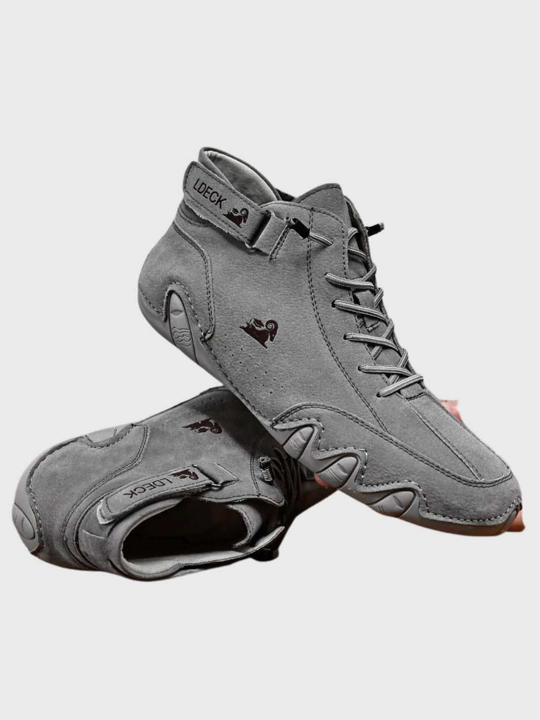 Helvia - Chaussures Pieds Nus en Cuir Ultra-Confortables et Antidérapantes (Homme)