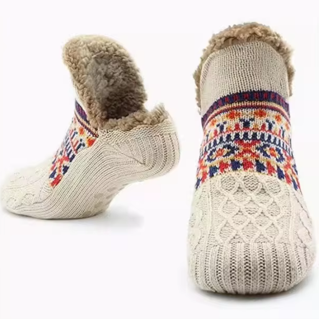 Chaussettes Polaires CozyMax - Extra Chaudes & Antidérapantes
