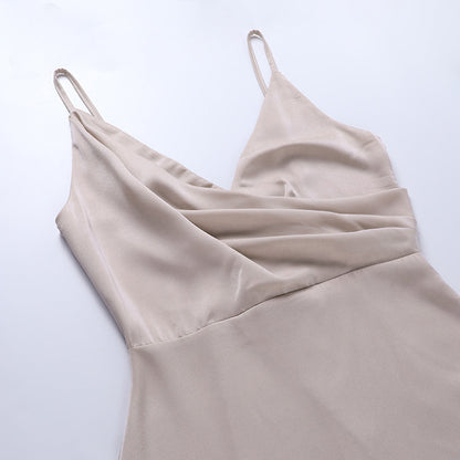 Robe Midi Élégante avec Fente Haute | Silhouette Flatteuse et Confortable