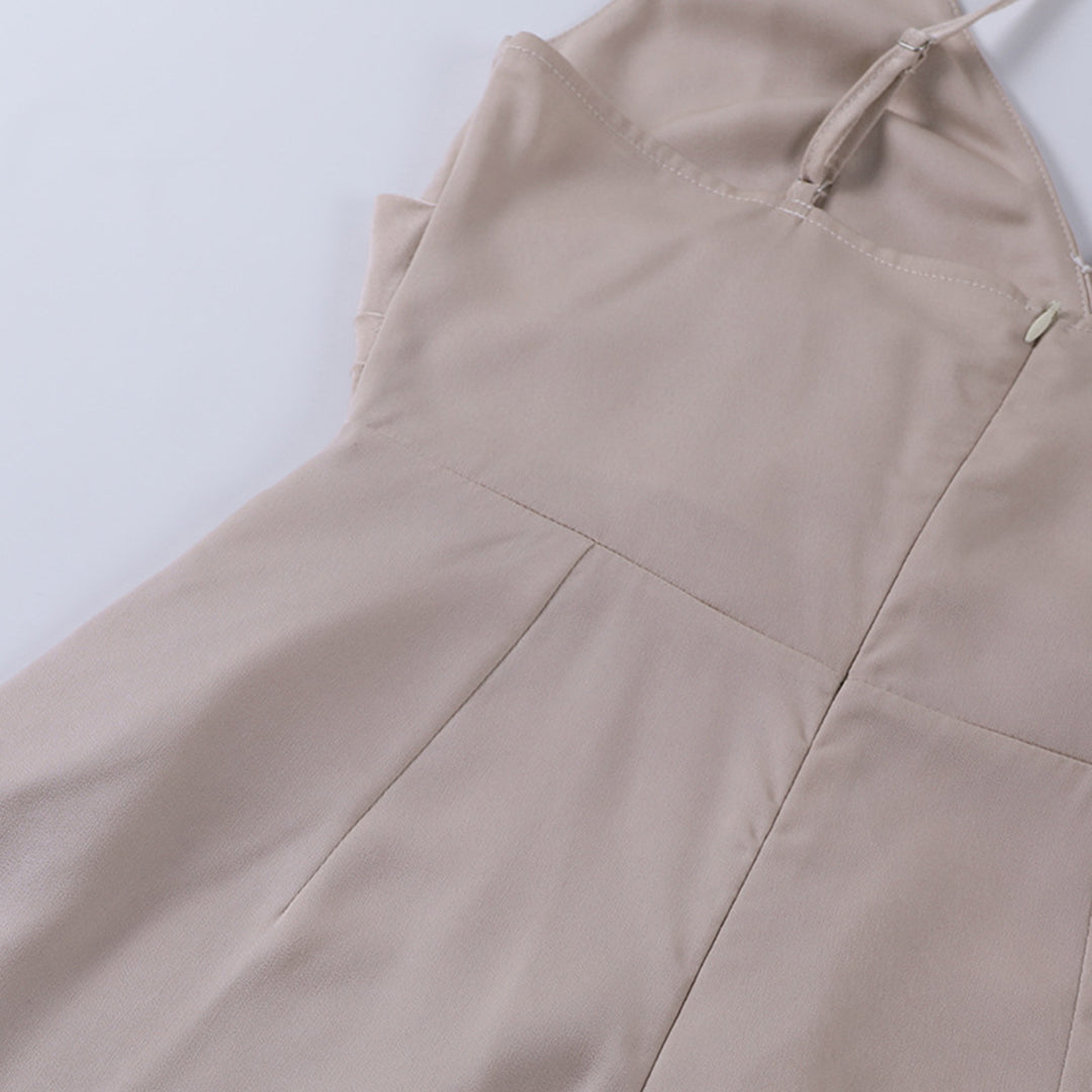 Robe Midi Élégante avec Fente Haute | Silhouette Flatteuse et Confortable