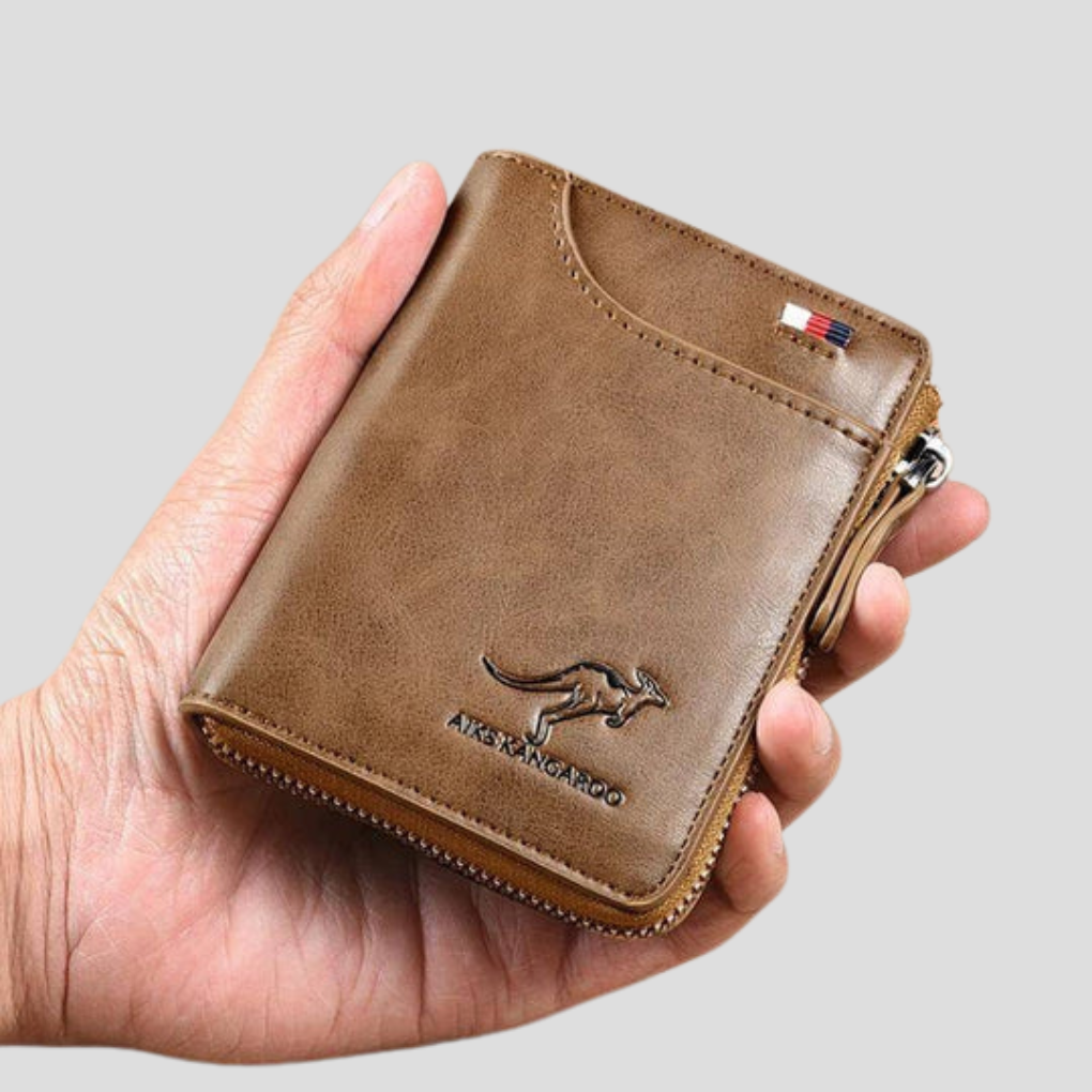 Portefeuille antivol RFID pour homme