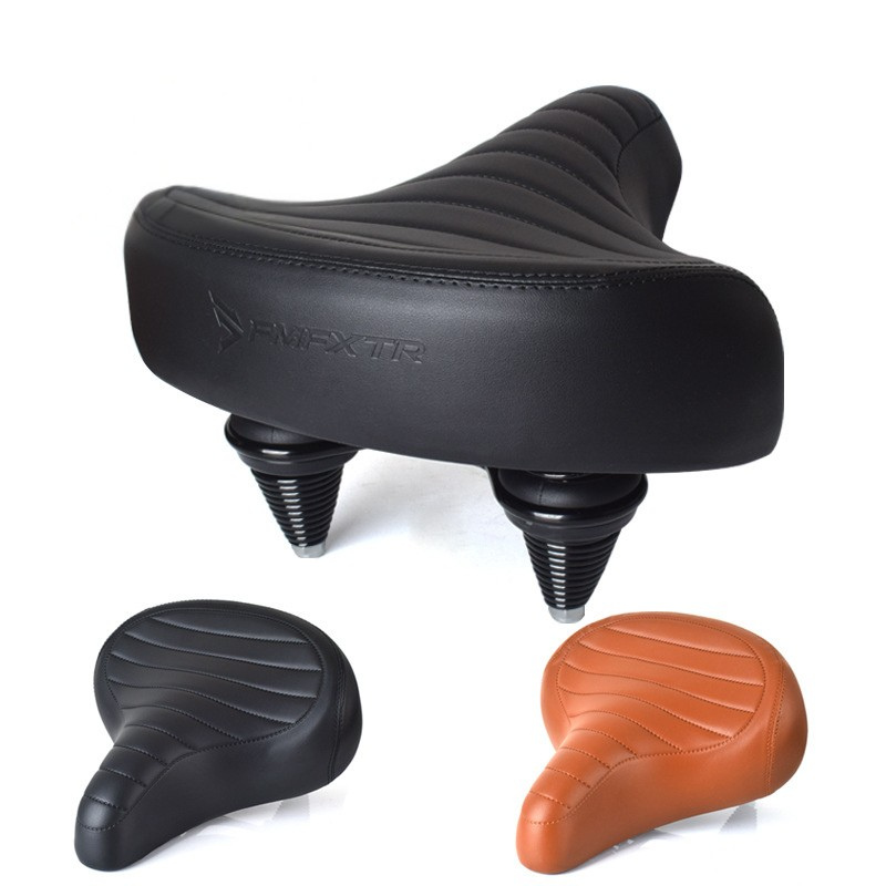 Selle de Vélo Ergonomique Confortable | Design Surdimensionné avec Absorption des Chocs