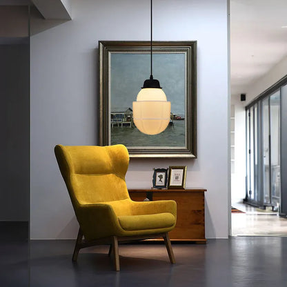 Lampe Pendante Géométrique Vintage | Éclairage Chaud et Design Élégant