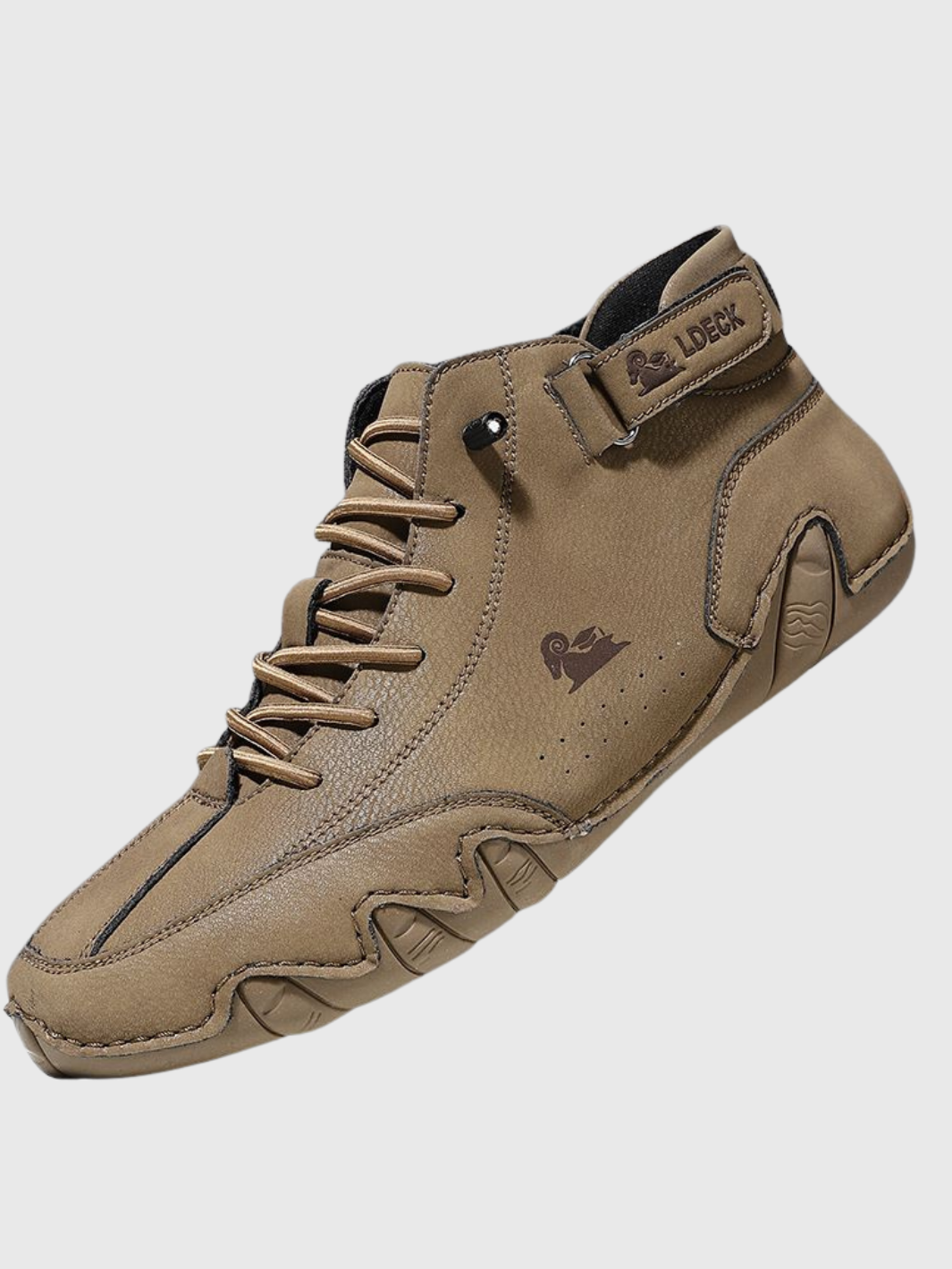 Helvia - Chaussures Pieds Nus en Cuir Ultra-Confortables et Antidérapantes (Homme)