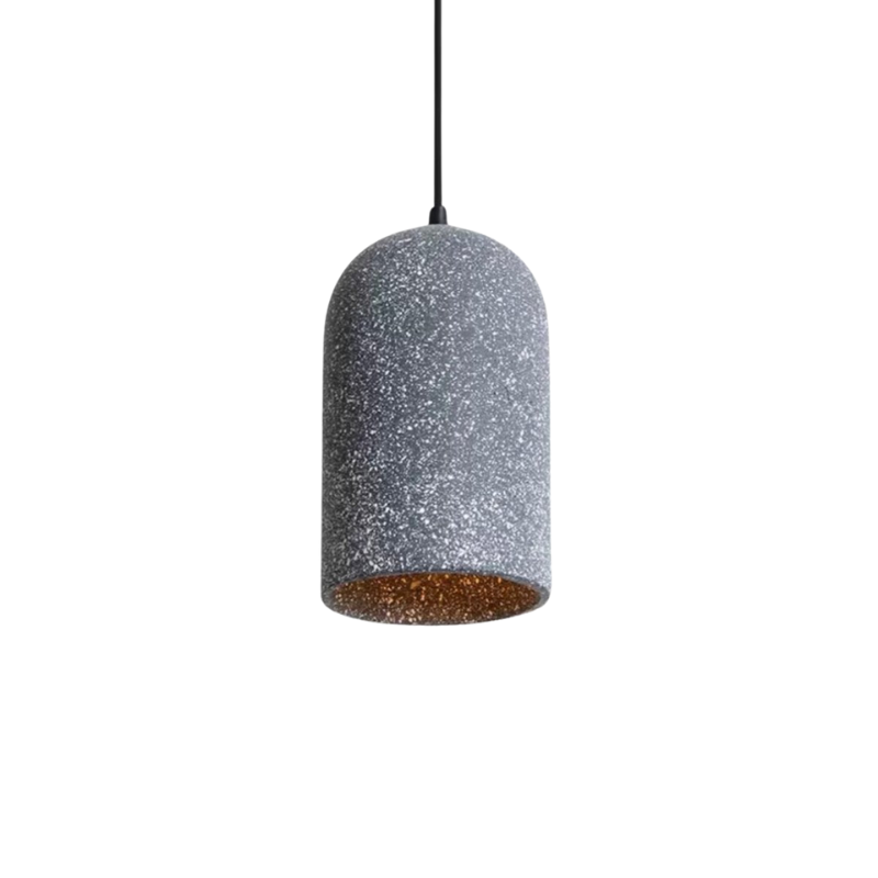 Lampe Suspendue en Béton Design | Élégance Industrielle et Cordon Réglable