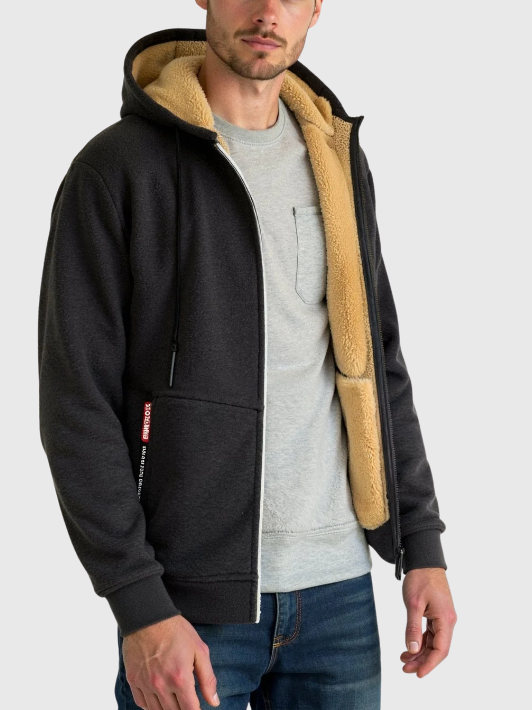 HELVIA – Sweat à capuche homme doublé Théo