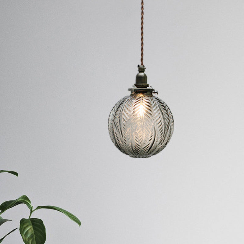 Lampe Suspendue Vintage Sphérique | Élégance Classique pour Votre Intérieur
