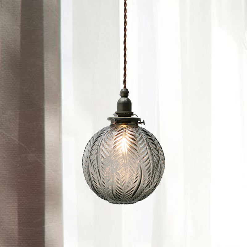 Lampe Suspendue Vintage Sphérique | Élégance Classique pour Votre Intérieur