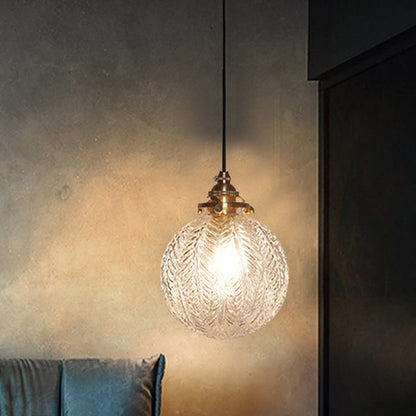 Lampe Suspendue Vintage Sphérique | Élégance Classique pour Votre Intérieur