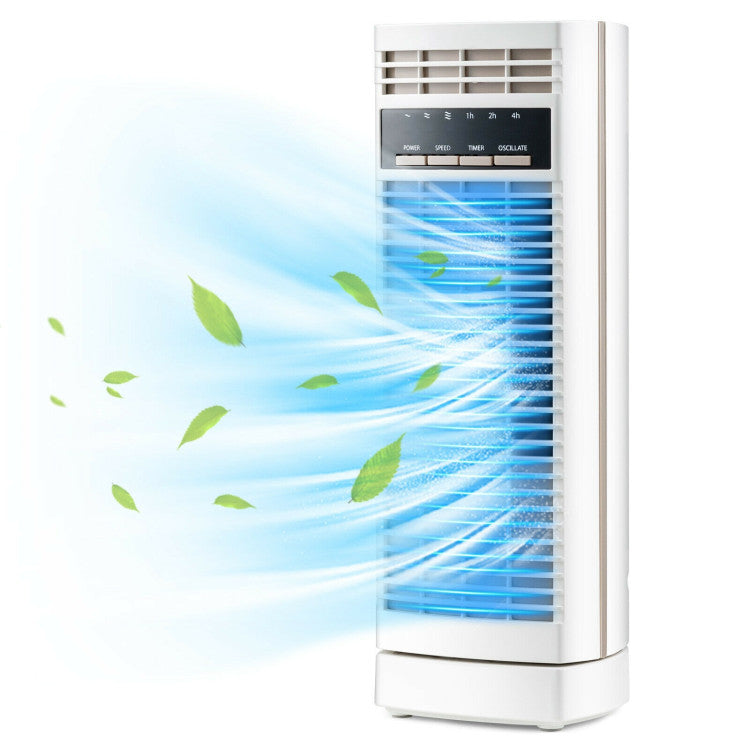 Ventilateur de Bureau Oscillant 14 Pouces | Silencieux et Économiseur d'Espace