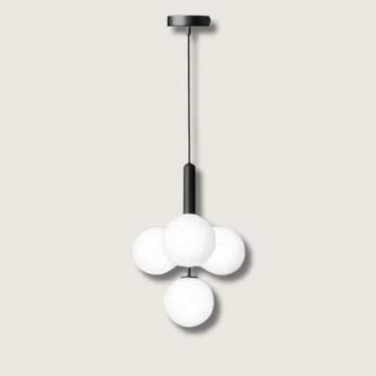 Suspension en Verre et Aluminium | Élégance Contemporaine pour Votre Espace