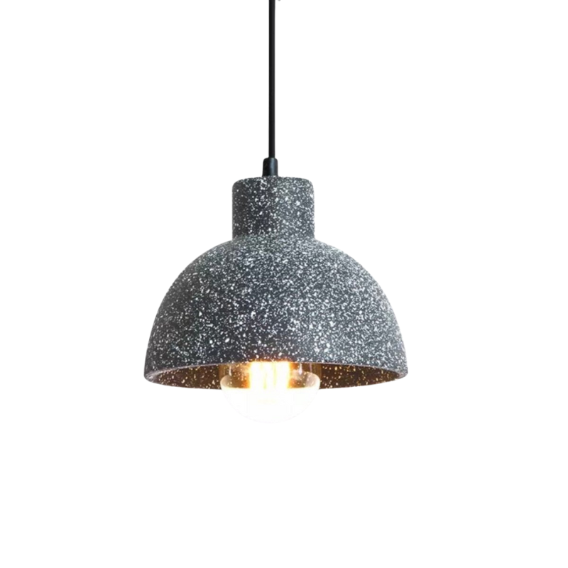 Lampe Suspendue en Béton Design | Élégance Industrielle et Cordon Réglable