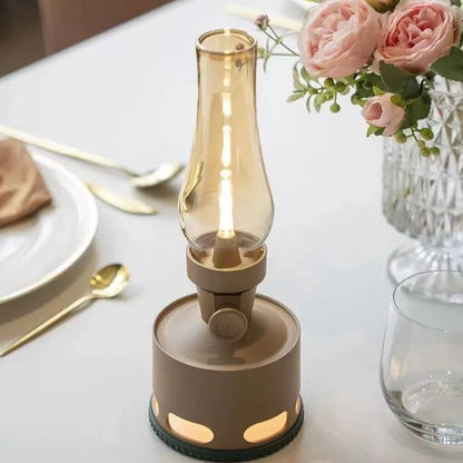 Lanterne LED Ancienne Style Rétro | Charme Nostalgique et Efficacité Énergétique
