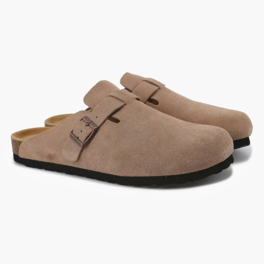 Sabots en daim Old Money