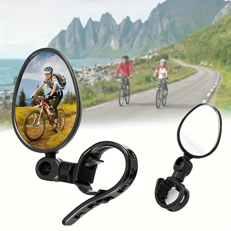 Miroirs de Vélo Arrière Universels | Visibilité Optimale et Sécurité Renforcée