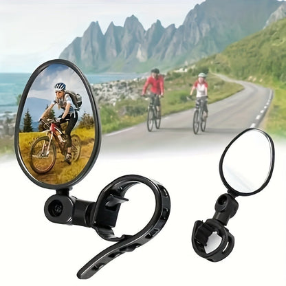 Miroirs de Vélo Arrière Universels | Visibilité Optimale et Sécurité Renforcée