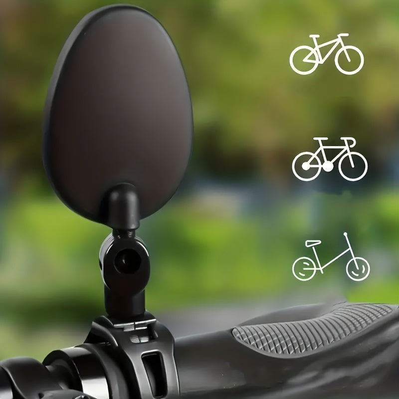 Miroirs de Vélo Arrière Universels | Visibilité Optimale et Sécurité Renforcée