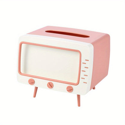 Support de Boîte à Mouchoirs Rétro | Accessoire Multifonctionnel pour Maison et Bureau