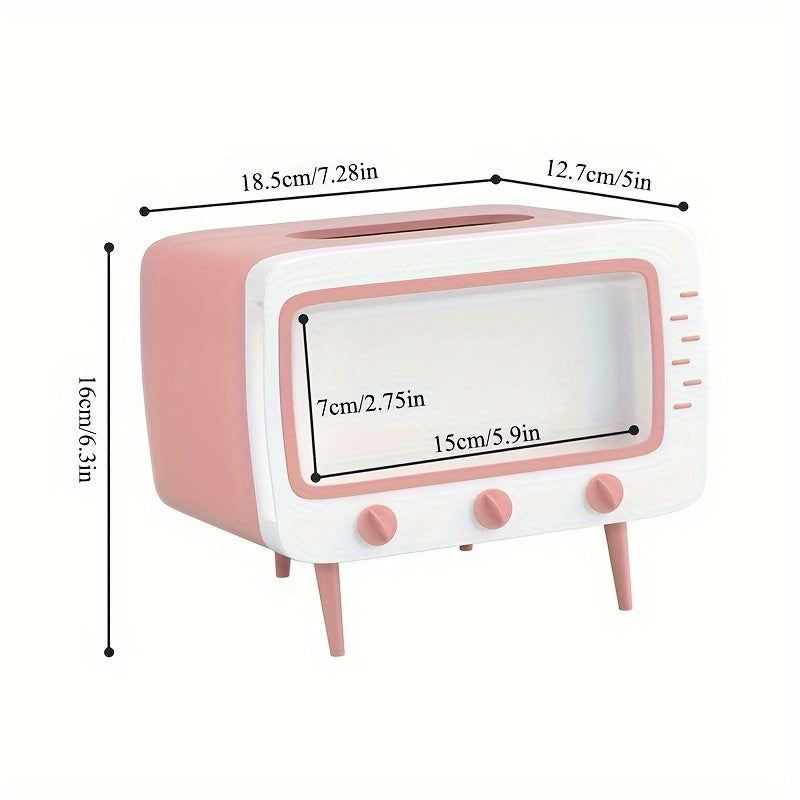 Support de Boîte à Mouchoirs Rétro | Accessoire Multifonctionnel pour Maison et Bureau