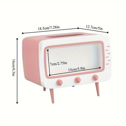 Support de Boîte à Mouchoirs Rétro | Accessoire Multifonctionnel pour Maison et Bureau
