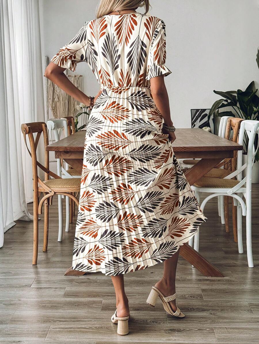 Robe Maxi Boho Femme | Décolleté en V Flatteur et Confort Optimal