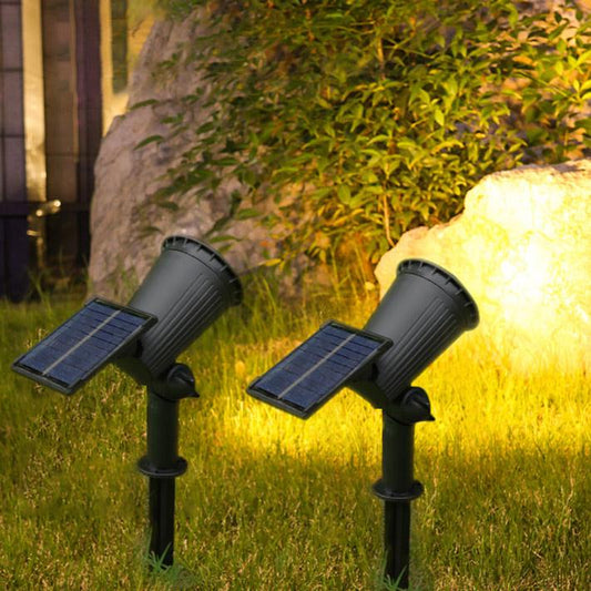 Projecteur Solaire de Jardin | 9 Couleurs LED pour Éclairage Extérieur