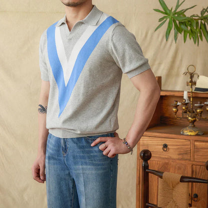 Polo en Mélange de Soie Élégant | Confort Luxueux et Style Intemporel